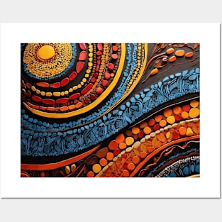 Australian aboriginal art Posters and Art